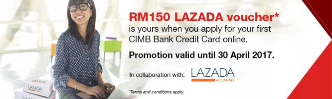 Cimb Credit Card Promotion Up To Rm150 Gift For Credit Card Application