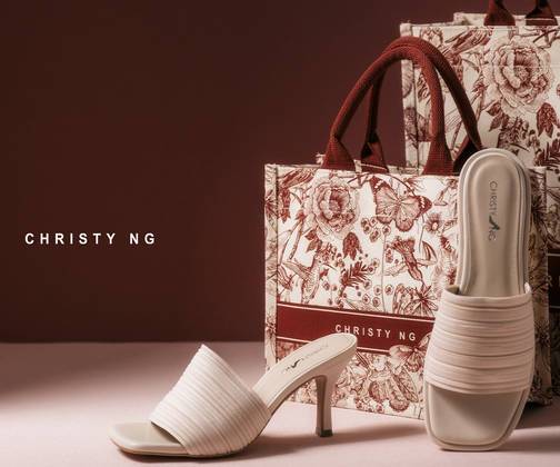 Enjoy 12% off with a min spend of RM100 at Christy Ng - Promotions